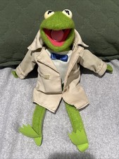 Vtg Kermit The Frog Muppet Doll 1981 Jim Henson Fisher Price 15 Inch Quaker Oats