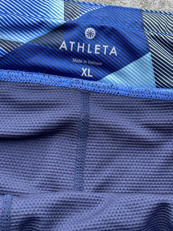 Athleta Mujer Eléctrico Geo Sport Skort Talla XL Fitness Correr Tenis Pickleball Foto 3 de 4