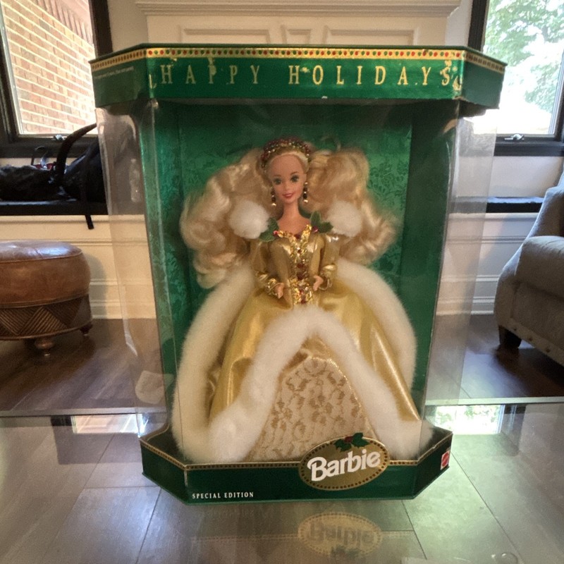1994 Barbie Special Edition Happy Holidays New In Box