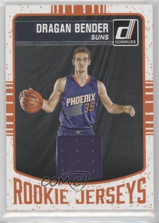 2016-17 Panini Donruss Rookie Jerseys Dragan Bender #3 RC 2p7