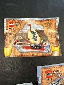 Lego Orient Expedition 7415 7416 7417 7418 Instruction Booklets Scorpion Palace