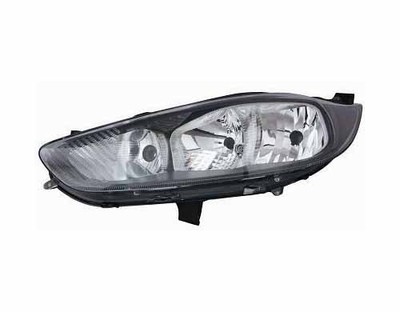 SCHEINWERFER LINKS FORD FIESTA 2013-2017 MIT SCHWARZEM RAHMEN