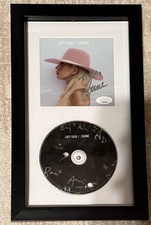 LADY GAGA SIGNED JOANNE CD in FRAME - JSA COA