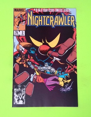 Nightcrawler #3 Vol. 1 1986 Marvel Comics 1st App High Grade Comic Book W143-94