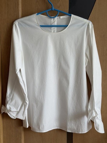 Women Boss Shirt White Cotton S