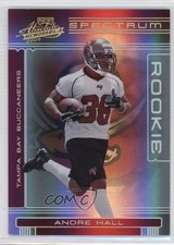 2006 Playoff Absolute Memorabilia Rookie Spectrum Gold 13/25 Andre Hall #158 2a8