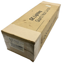 Lot of 7x GE 22695 (QH1600T3CL) – 1600W Infrared Heat Lamp | 277V | T3