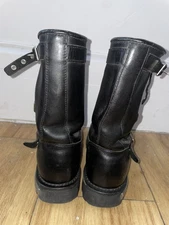 Red Wing Biker Style Safety Toe Boots ASTMF  2413-05 Mens/Youth Size 6