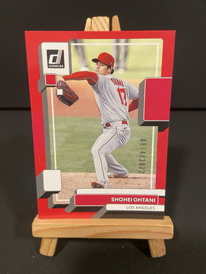 Panini 2022 Donruss Shohei Ohtani Red #147 Angels Baseball Card /2022