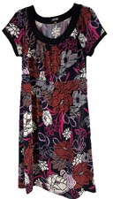 apt 9 women's short sleeve dress missing belt/tie size L