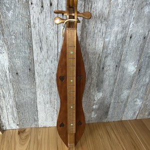 Vintage Appalachian 3 String Dulcimer Folk Instrument Made By Sylvan James WV 68