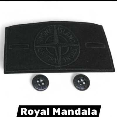Stone Island GHOST Badge With Buttons (Classic)   Compass Patch