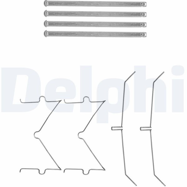Delphi ZubehöRsatz Scheibenbremsbelag LX0627 FüR 200 Compass Mp Cruiser Toyota-image
