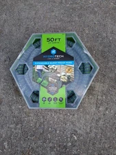 Hydrotech Expandable Burst-Proof Garden Water Hose 50 ft, 5/8" 