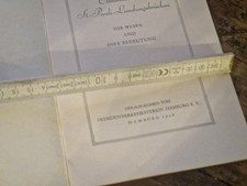 Hamburg St. Pauli Elbtunnel Landungsbrücken Reiseführer 1928 Wesen & Bedeutung