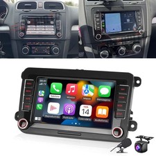 Für VW Golf V VI MK5 MK6 PLUS Cabriolet Autoradio Android 15 GPS Carplay KAMERA