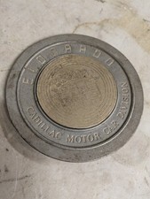 VINTAGE 1950'S CADILLAC ELDORADO WHEEL CENTER CAP EMBLEM OEM Rim Hub Ornament