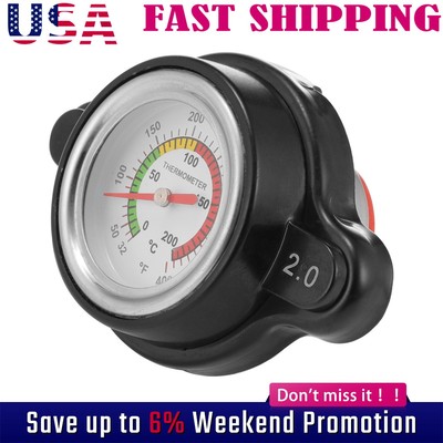 High Pressure Radiator Cap w/ Temperature Gauge 2.0 Bar For KTM 500 EXC-F 2017