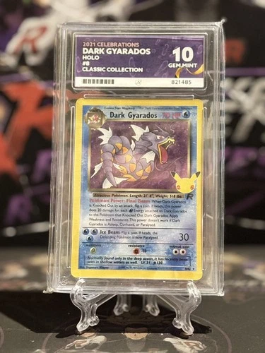 Pokémon TCG ACE 10 Dark Gyarados Holo Card Celebrations 25th Anniversary 8/82