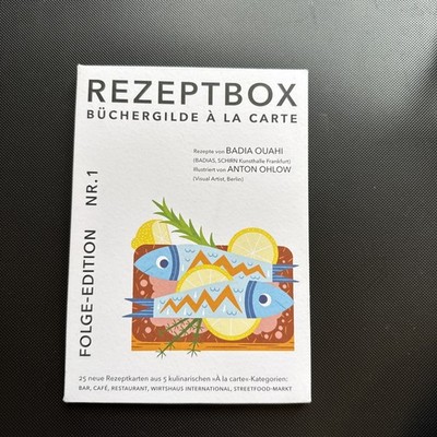 Rezeptbox Büchergilde à la carte Folge-Edition 1, Rezepte von Badia Ouahi