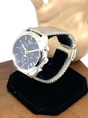 Tissot Heritage Stainless Steel Tissot Pr 100 Chronograph Manual