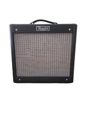 Fender Pro Junior III Black Guitar Amplifier Tested Working *NEW TUBES*