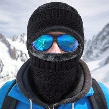 Winter Balaclava Full Face Mask Thick Fleece Thermal Windproof Ski Mask for Men