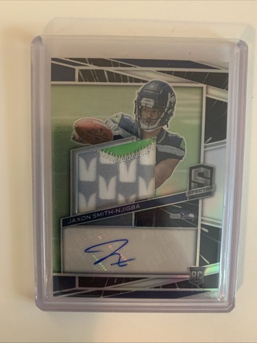 2023 Panini Spectra Football Jaxon Smith Njigba #217 /60 Patch Auto