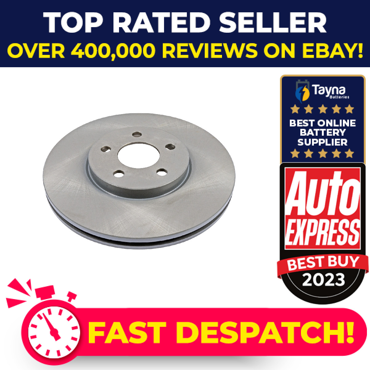 2x Brake Discs Pair Vented Front 280mm 108606 Febi Set K04509994AA K04509994AB