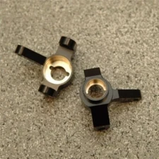 STA31381BR STRC CNC machined HQ Brass Front Steering Knuckles SCX10 II