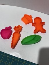 Vintage Mattel 1972 Tuff Stuff Shopping Buggy Cart Replacement Food Lot Of 5