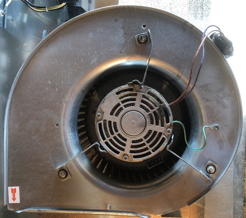 K55HXMDP-0422 3/4HP MOTOR, BLOWER WHEEL, SCHROUD FITS YORK MA12BN21A #169888