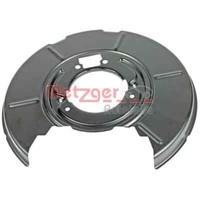Metzger 6115023 Spritzblech, Bremsscheibe FüR Bmw Hinterachse Rechts