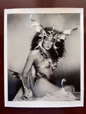Extraordinarily Rare Vintage Glamorous Sexy 8x10 Signed Photo Singer Legend Cher