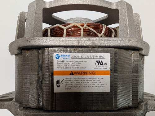 TESTED 290D1183 GE WASHER DRIVE MOTOR FREE SHIPPING! - Picture 2 of 3