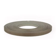 Furndiy Walnut 7/8" x 250' Roll Pre-Glued Wood Veneer Edge Banding, Iron on E...