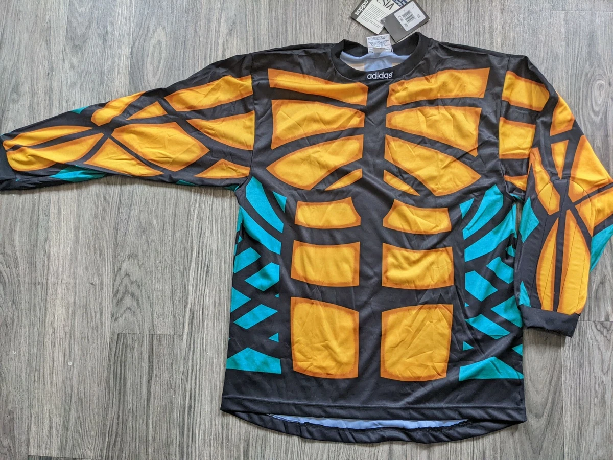 Adidas padded store goalkeeper jersey