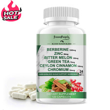Berberine Supplement 1500mg - High Absorption Heart Health, Blood Sugar Support