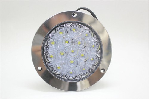 16LED Round Reverse Stop Rear Tail Light Truck Trailer RV Brake Turn Signal Lamp - Picture 4 of 12