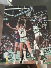 Celtics Cedric Maxwell signed 8x10 W/COA