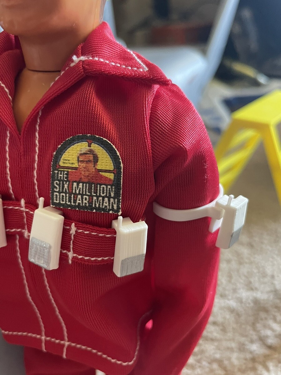 The Six Million Dollar Man Body Sensors NO FIGURE INCLUDED