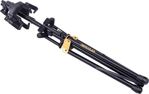Hercules Auto Grab Triple Guitar Stand W/ Folding Back Rest - GS432BPLUS - Picture 2 of 4