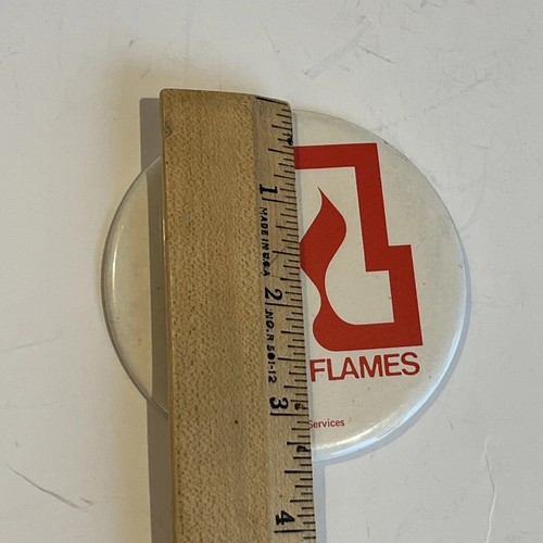 Vintage 1970’s NHL HOCKEY ATLANTA FLAMES RARE Pin Button READ - Picture 8 of 10