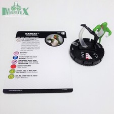 Heroclix Fantastic Four set Karnak 048 Rare figure w/card