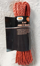 1/4" Poly Rope 72" New NIP 48960