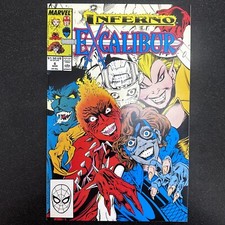 Excalibur #6 • Mar 1989 • Inferno Tie-In! • Chris Claremont & Alan Davis •