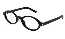 Saint Laurent SL 751 JEANNE OPT 001 Black Eyeglasses Frame Oval New Authentic