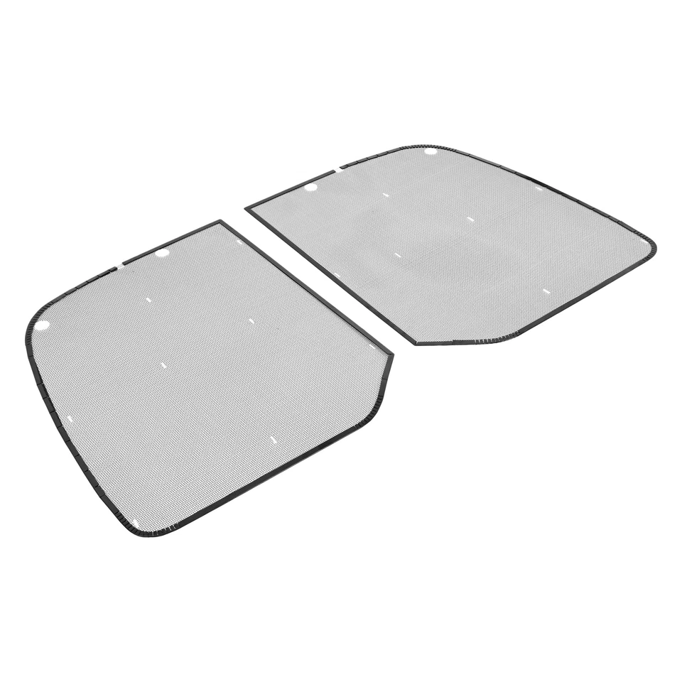 Para International Harvester ProStar 2008-2018 grade preta tela de insetos aço 2 peças - Imagem 2 de 4