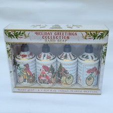 Home & Body Co Holiday Greetings Collection 4 Pack Hand Soap 21.5oz each NIB 0.94 per fl oz