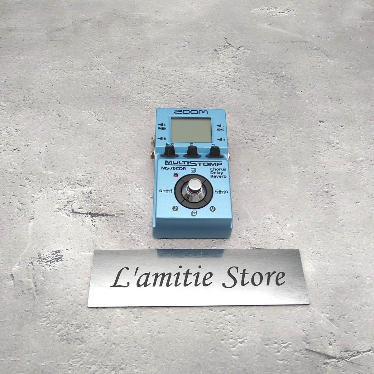 ZOOM MS-70CDR MultiStomp Chorus Delay Reverb Pedal JP MS70CDR Base